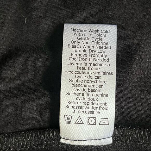 New With Tags MARLA WYNNE Long Sleeves V-Neck Blouse with White Trim Size Med - Picture 8 of 9